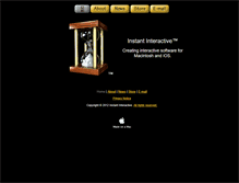Tablet Screenshot of instantinteractive.com